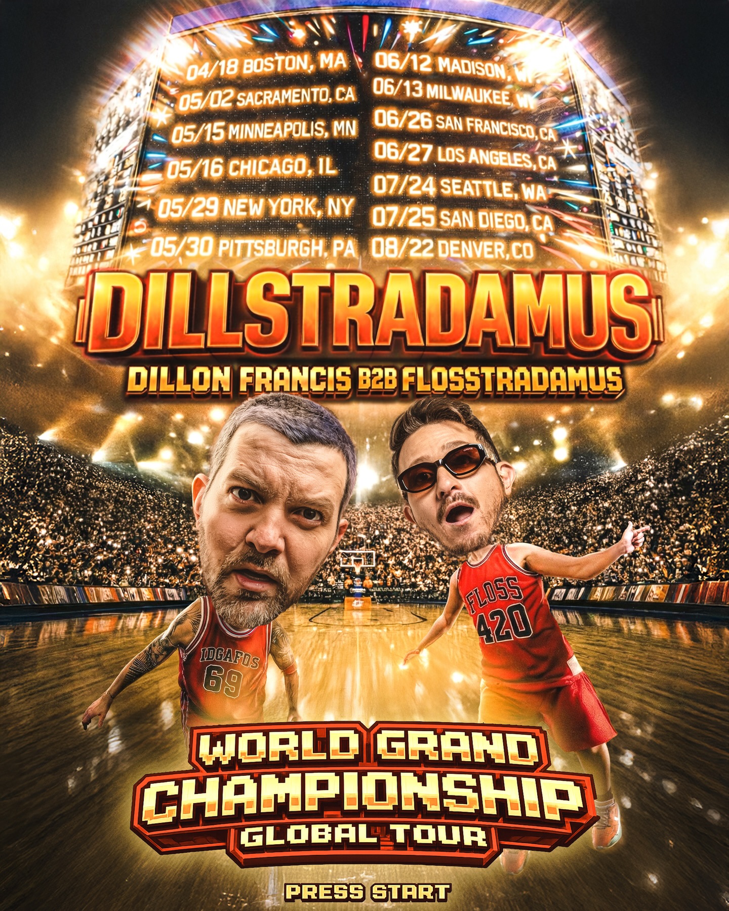 Dillstradamus World Grand Championship Global Tour Poster 2026